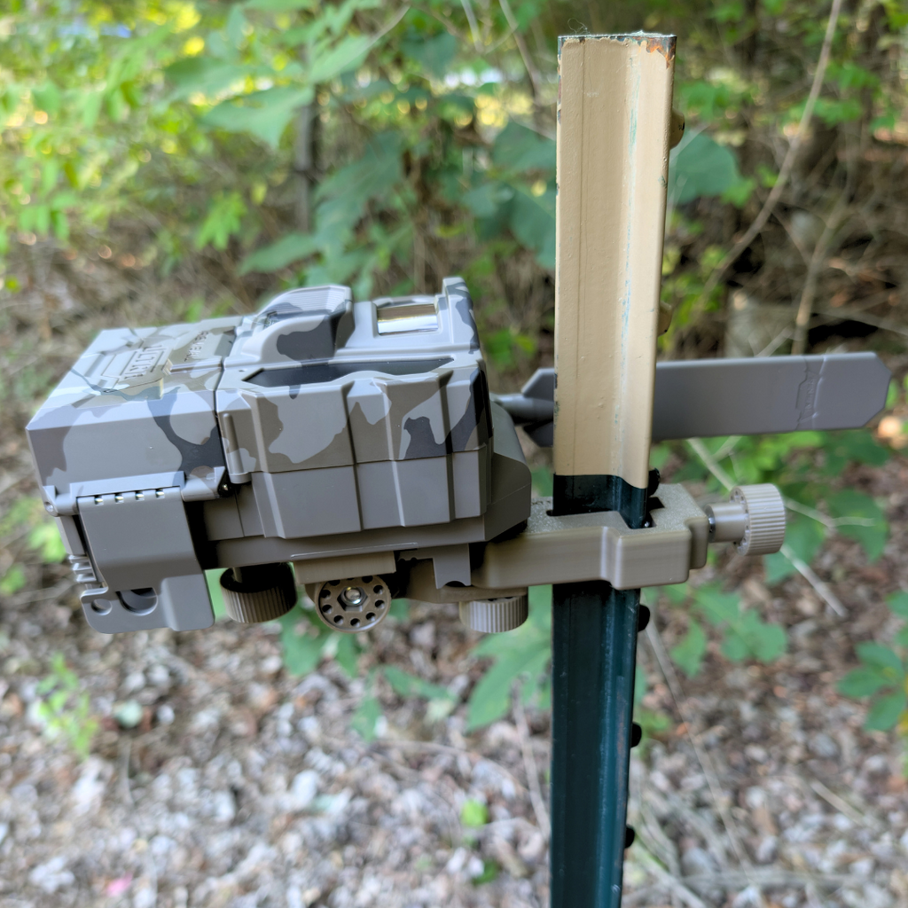 The ADK Edge 360 Rotating Tactacam T-Post Mount - The ADK APEX Mount