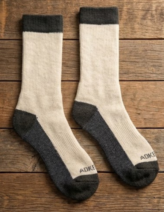 The ADK Edge Thermal Alpaca Wool-Blend Outdoor Socks – Unisex L/XL