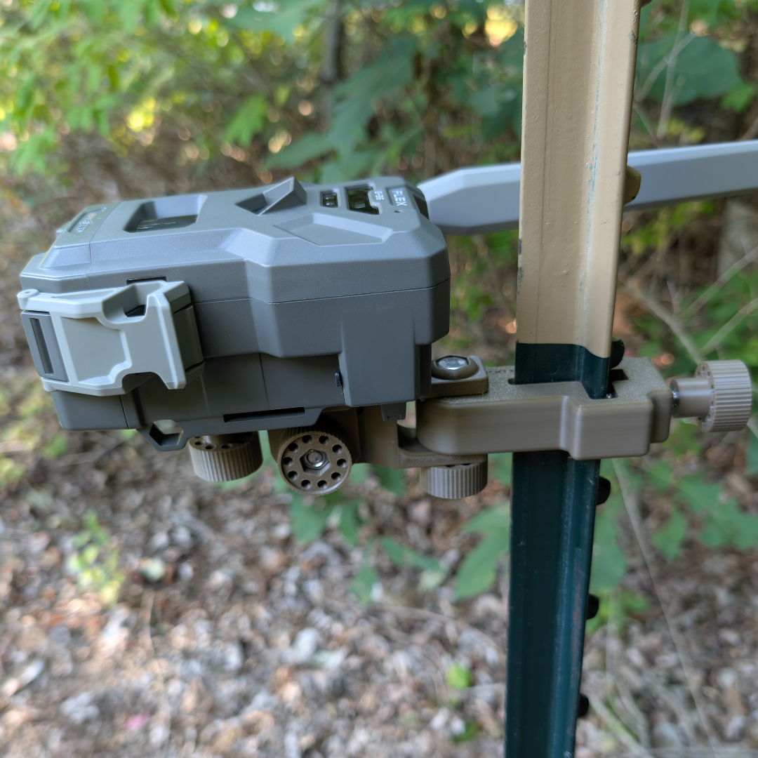 The ADK Edge 360 Rotating SPYPOINT T-Post Mount - The ADK APEX Mount