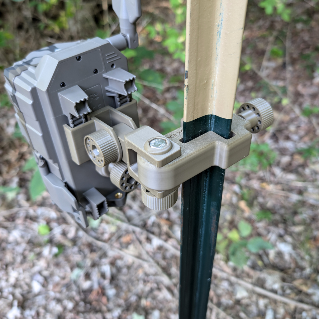 The ADK Edge 360 Rotating Tactacam T-Post Mount - The ADK APEX Mount
