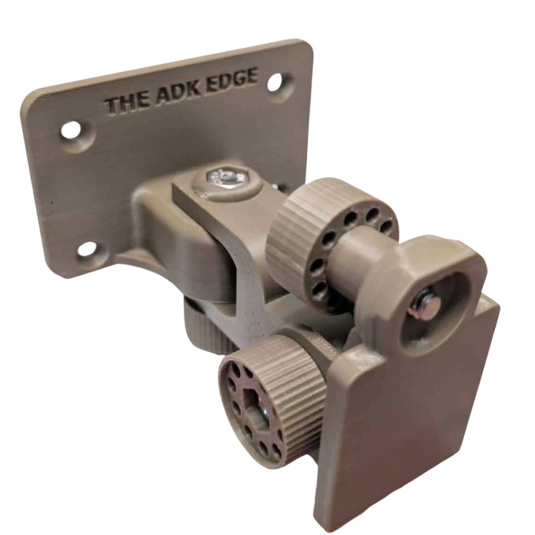 The ADK Edge APEX 360° Rotating Wall Trail Camera Mount for SPYPOINT FLEX-M2