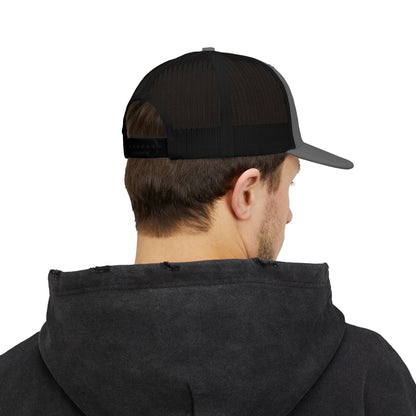 The ADK EDGE Logo Snapback Cap | Trucker Mesh Hat