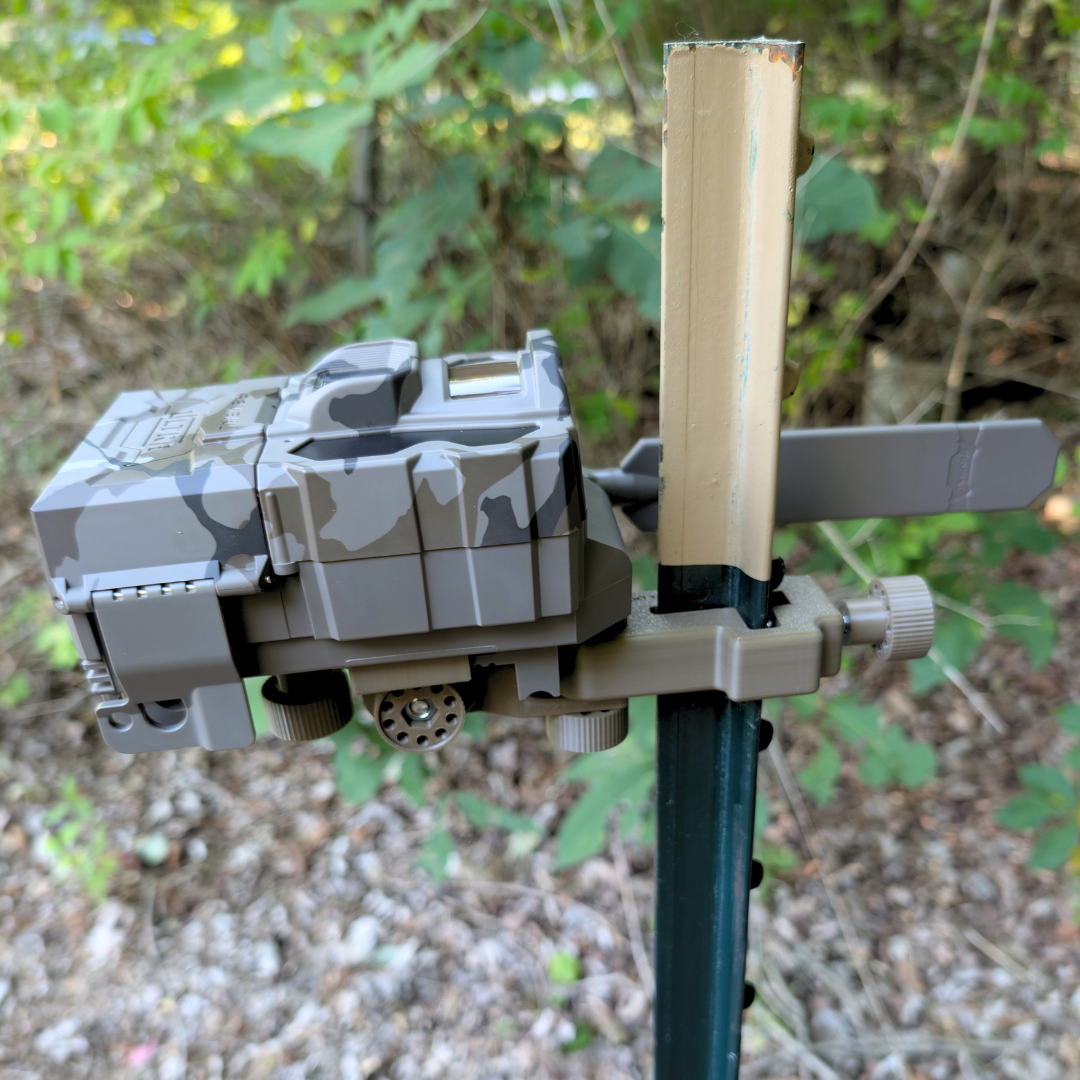 The ADK Edge 360 Rotating Tactacam T-Post Mount - The ADK APEX Mount