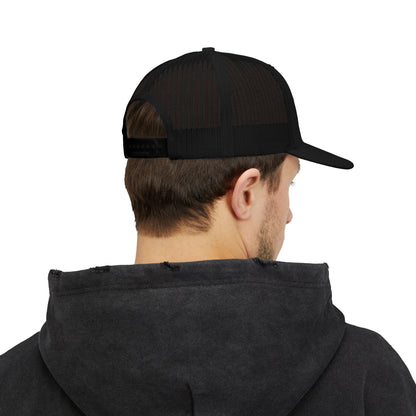 The ADK EDGE Logo Snapback Cap | Trucker Mesh Hat