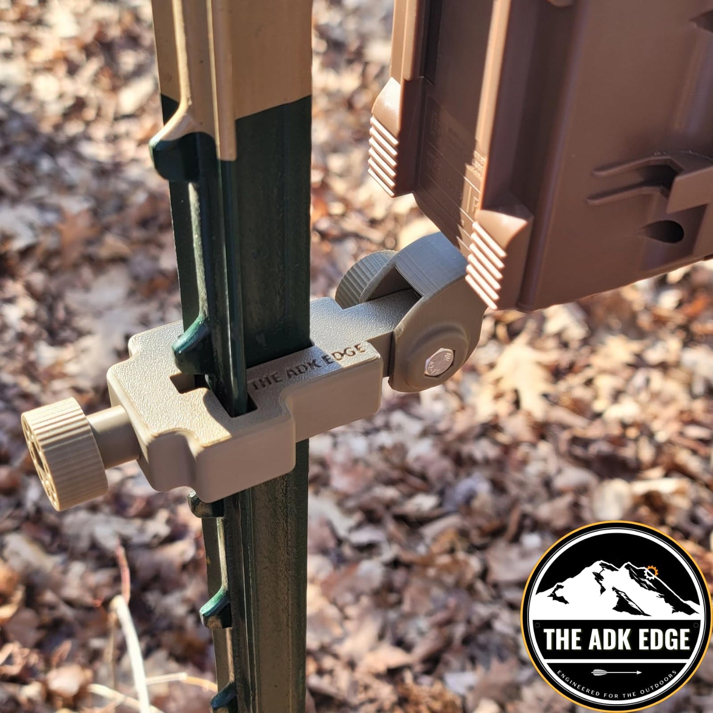 The ADK Edge Universal T-Post Trail Camera Mount