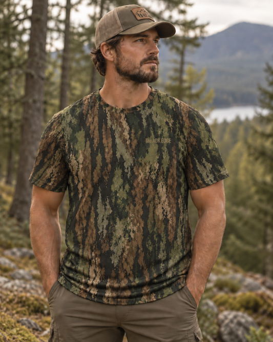 The ADK Edge Camo Polyester Outdoor T-Shirt