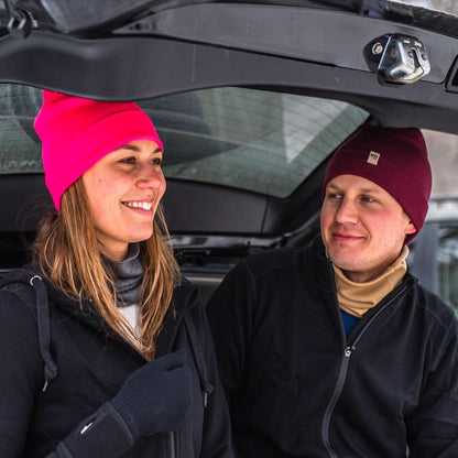 Lightweight Wool Cuff Beanie - 100% Merino Wool
