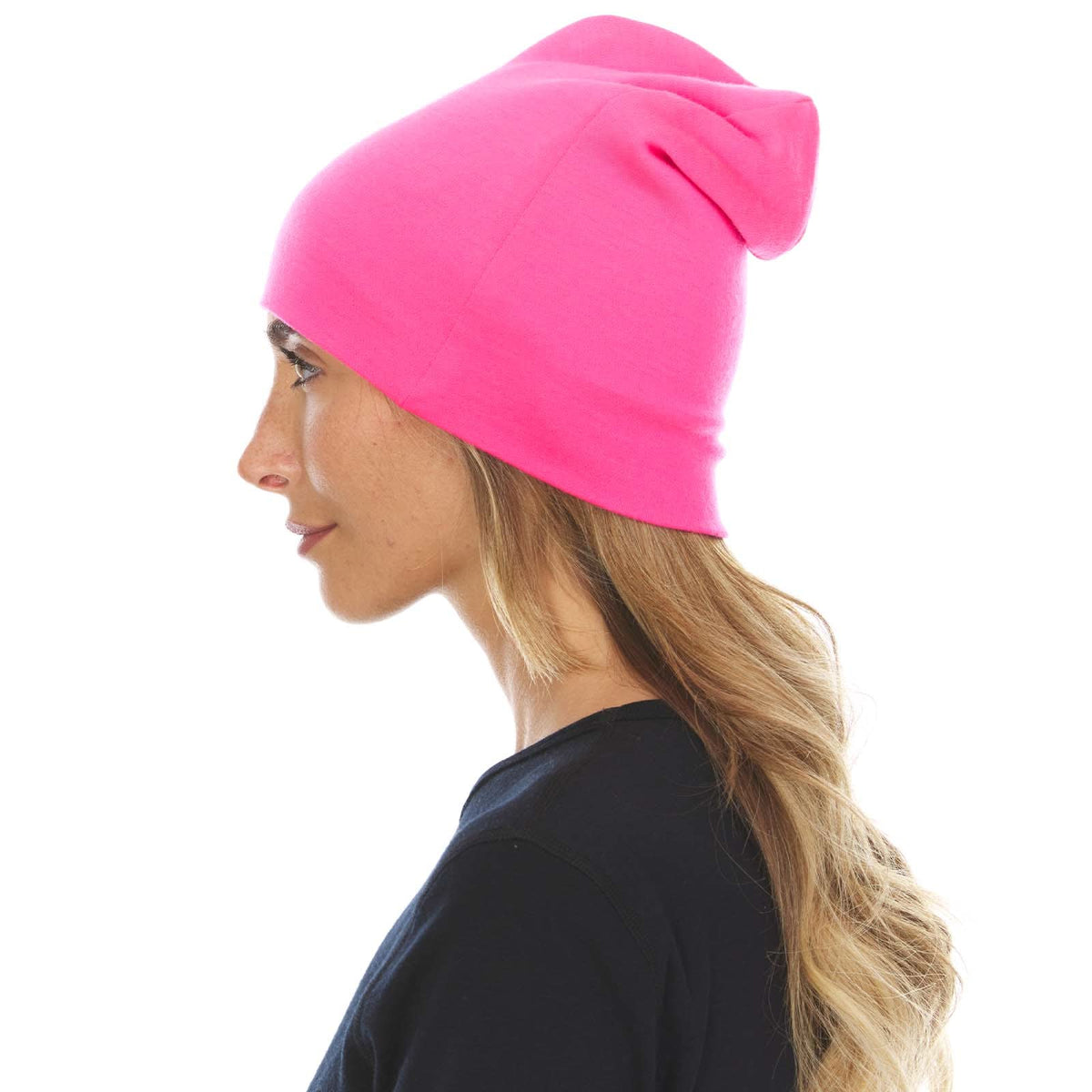 Lightweight Wool Cuff Beanie - 100% Merino Wool