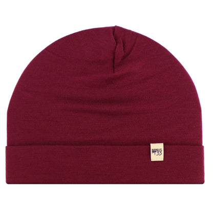 Lightweight Wool Cuff Beanie - 100% Merino Wool