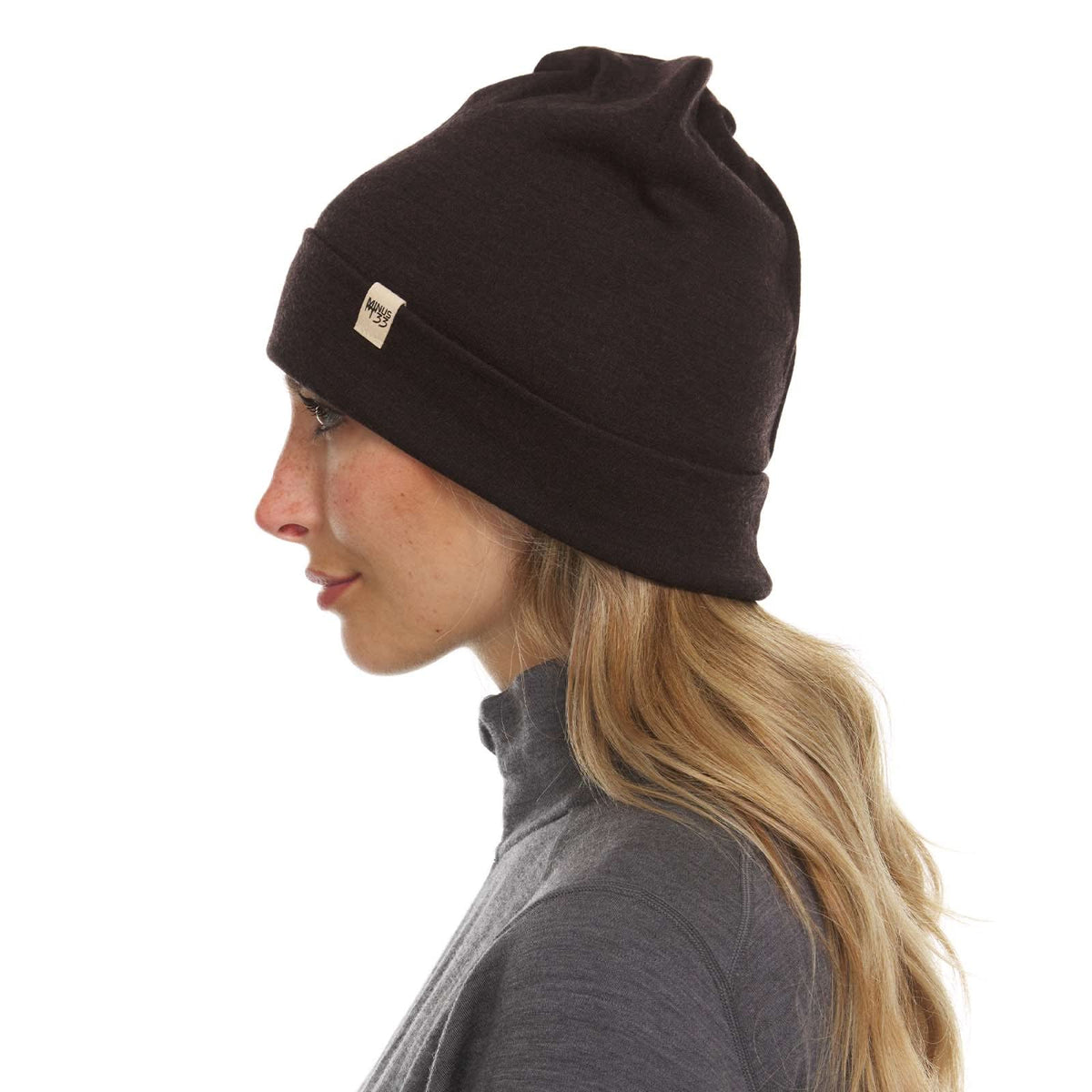Lightweight Wool Cuff Beanie - 100% Merino Wool
