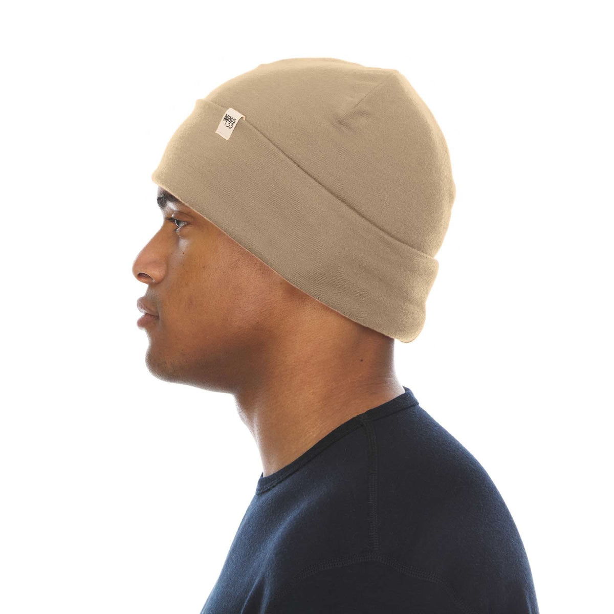 Lightweight Wool Cuff Beanie - 100% Merino Wool