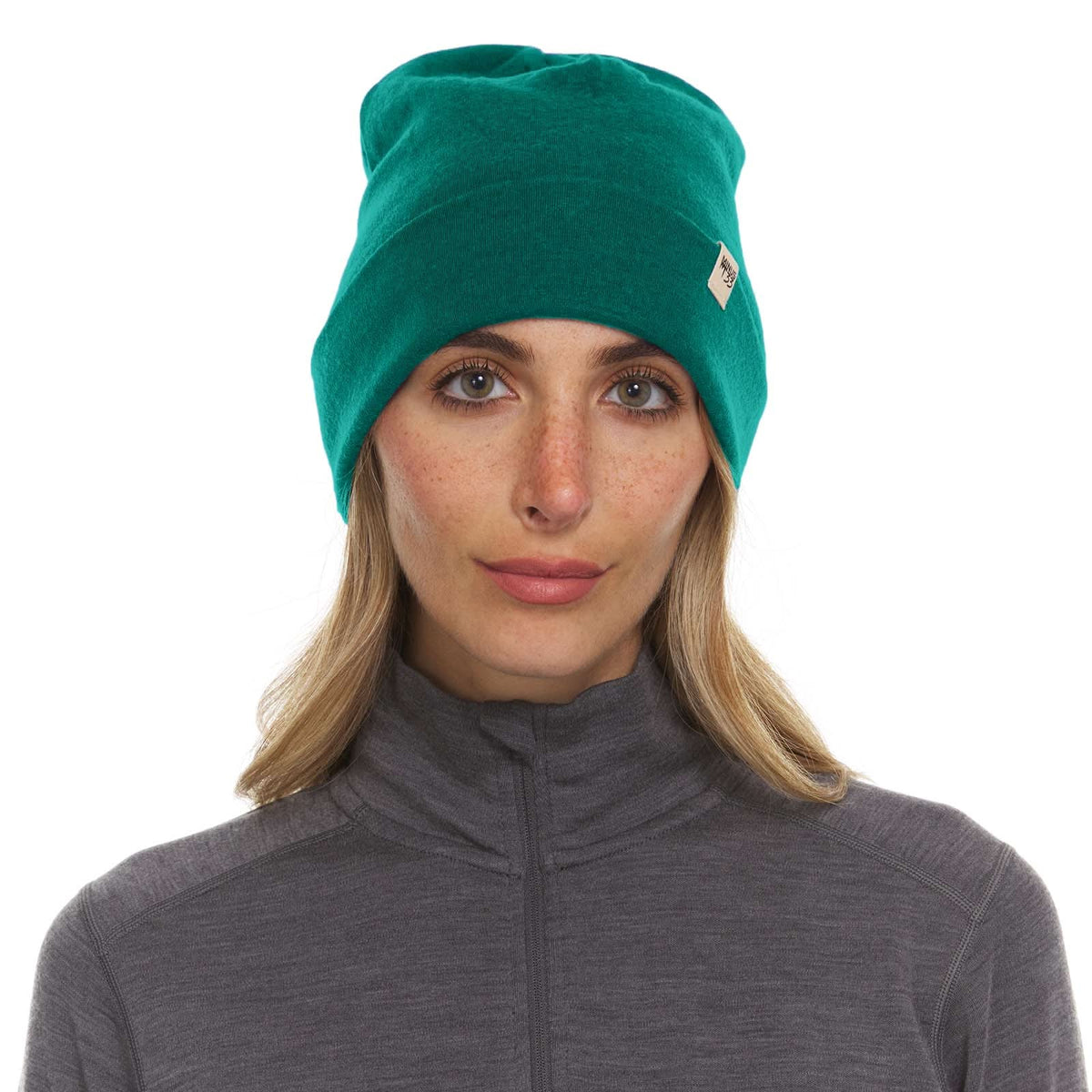 Lightweight Wool Cuff Beanie - 100% Merino Wool