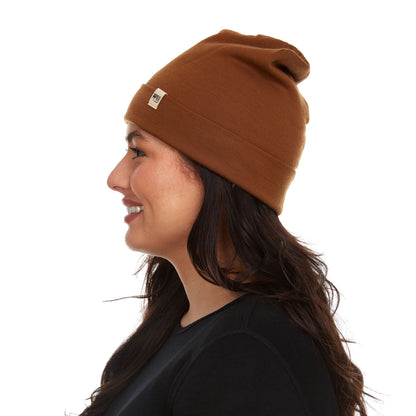 Lightweight Wool Cuff Beanie - 100% Merino Wool
