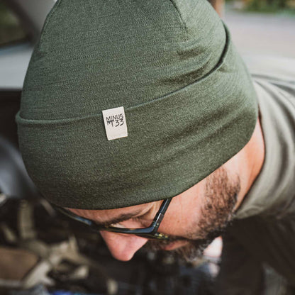 Lightweight Wool Cuff Beanie - 100% Merino Wool