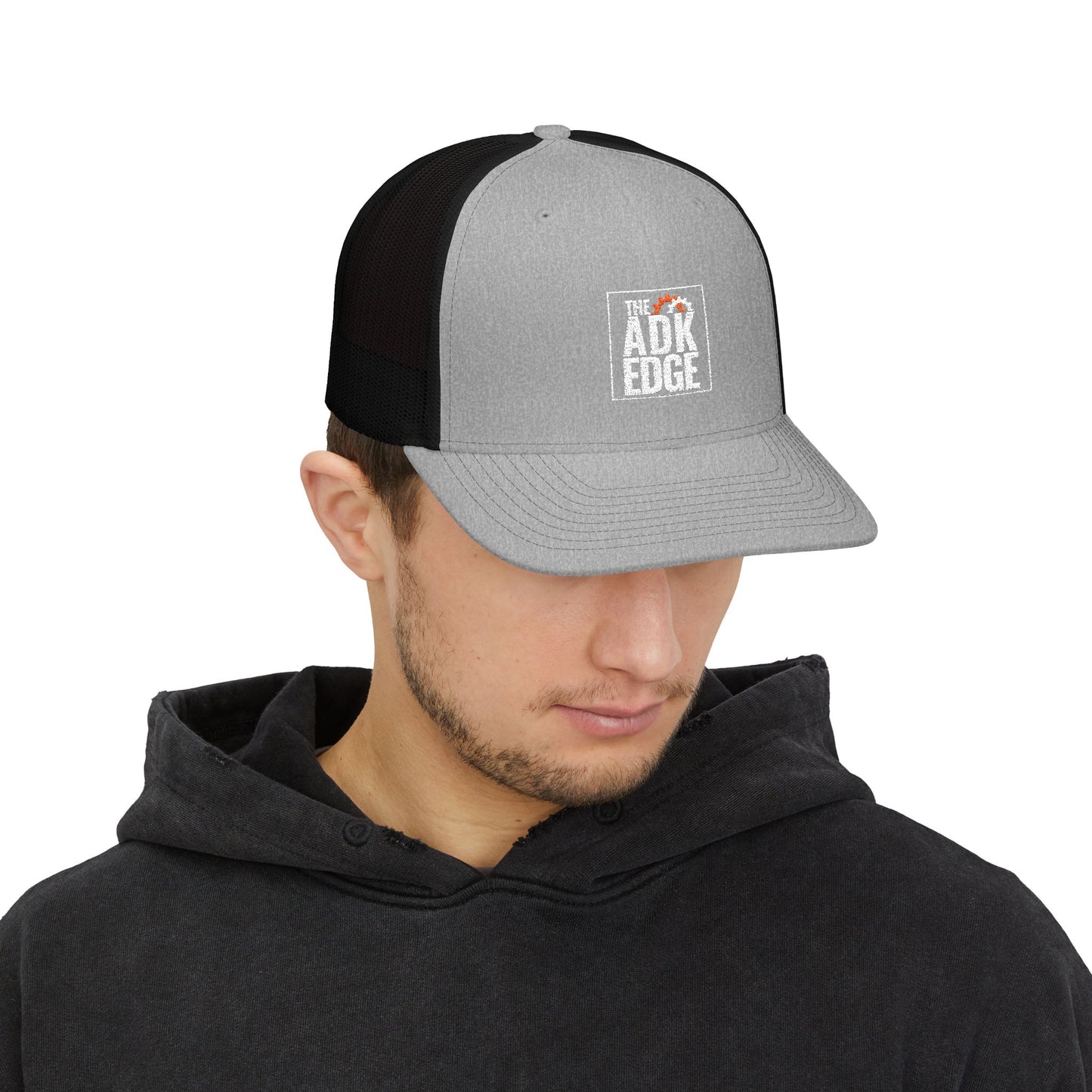 The ADK EDGE Logo Snapback Cap | Trucker Mesh Hat