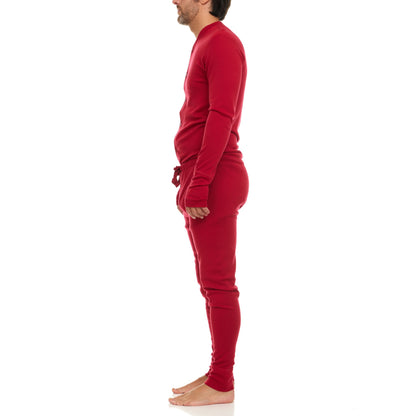 Midweight Wool Union Suit - 100% Merino Wool