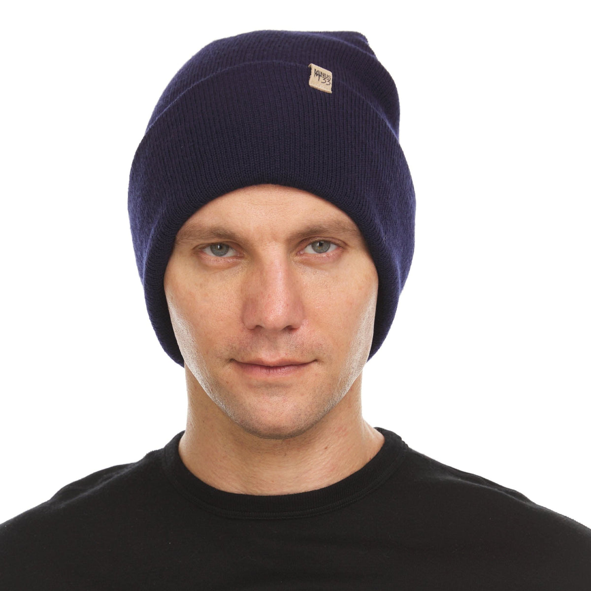 Midweight Merino Wool Knit Cuff Beanie | 100% Merino Wool