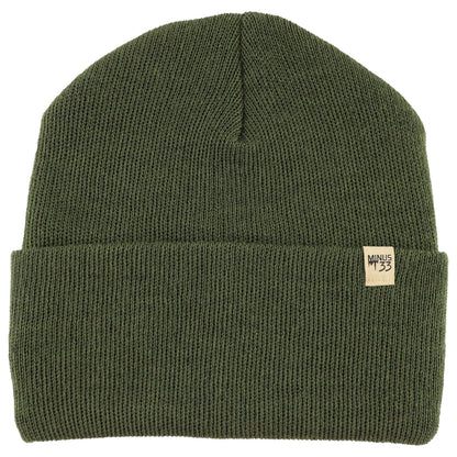Midweight Merino Wool Knit Cuff Beanie | 100% Merino Wool
