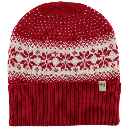 Midweight Merino Wool Knit Cuff Beanie | 100% Merino Wool