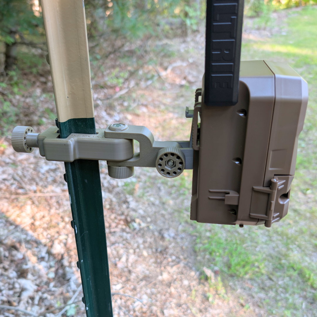 The ADK Edge 360 Rotating Moultrie Edge T-Post Mount - The ADK APEX Mount
