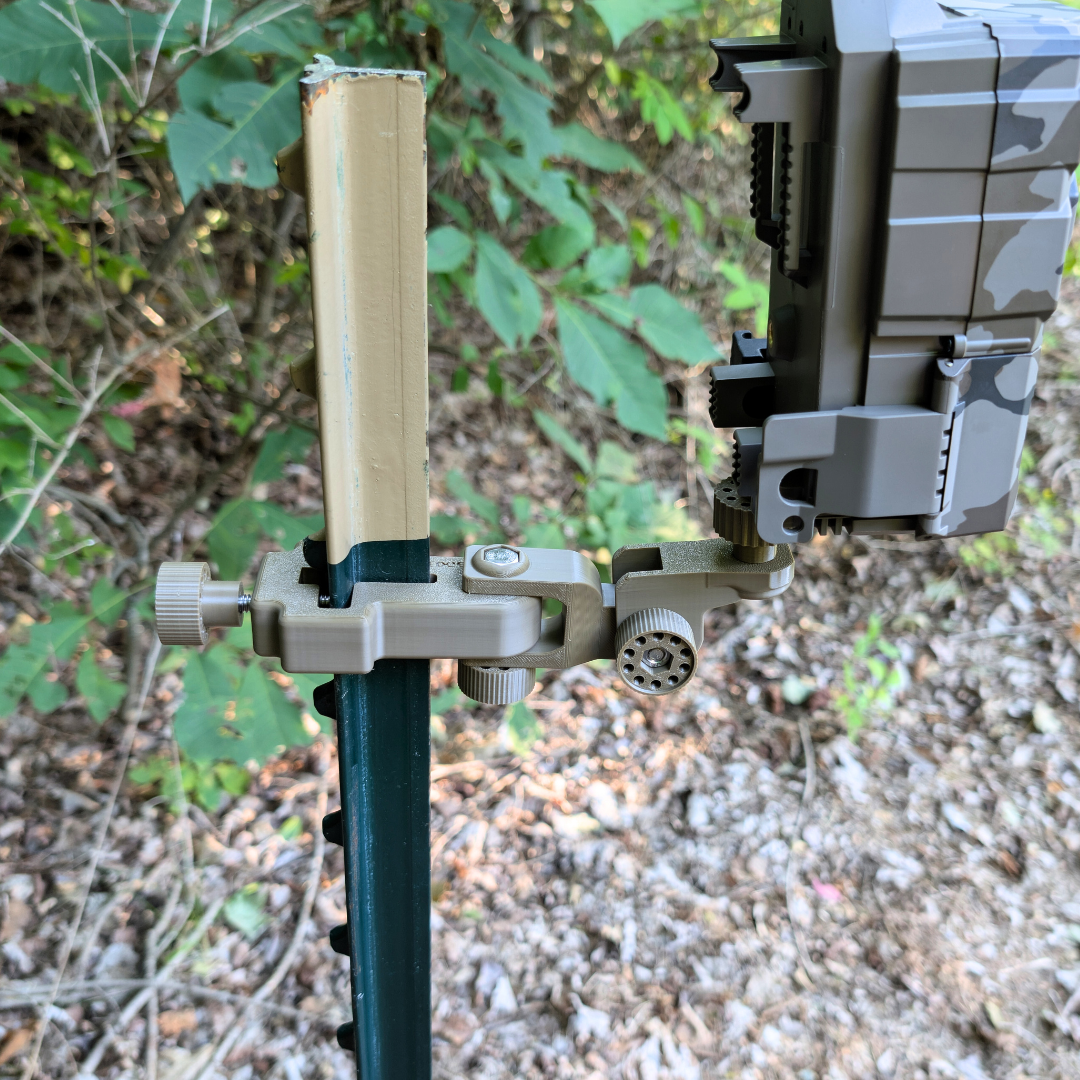 The ADK Edge 360 Rotating Universal T-Post Mount - The ADK APEX Mount