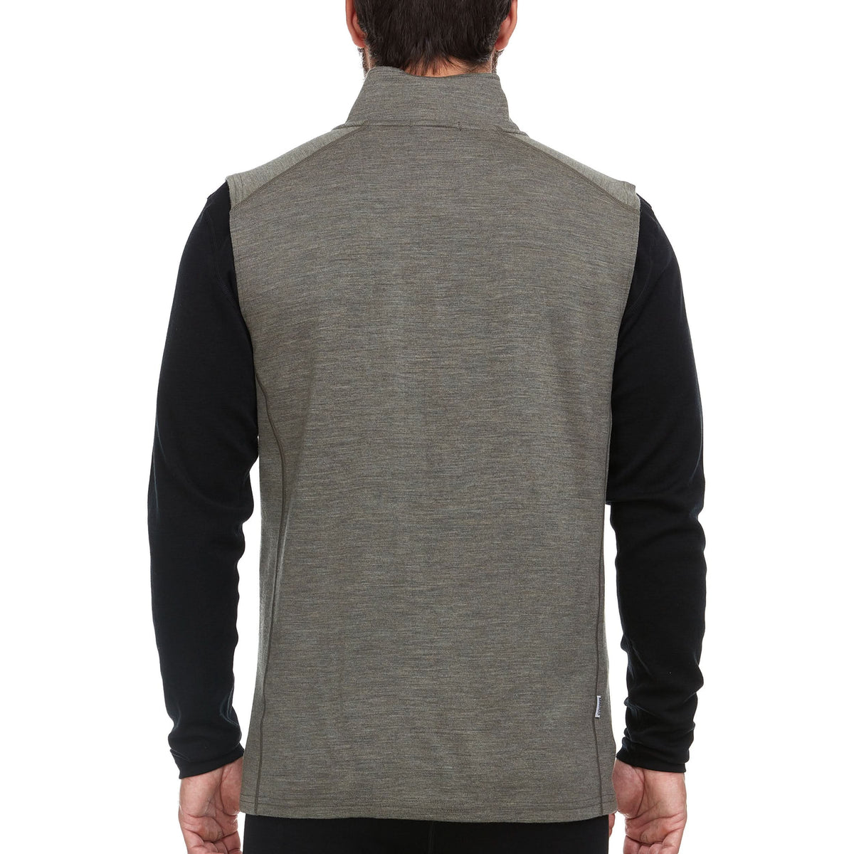 Heavyweight Men's Wool Vest - 100% Merino Wool