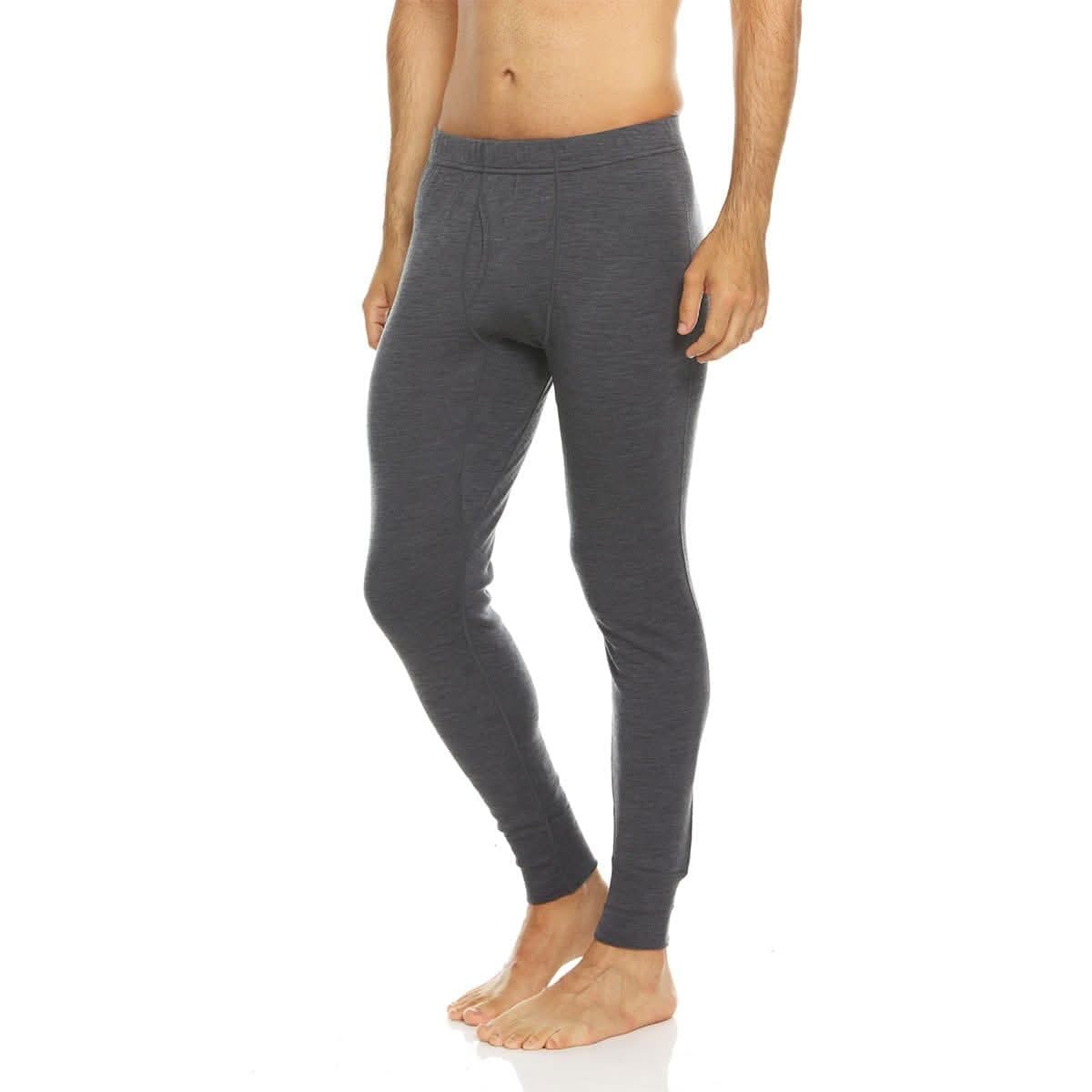 Midweight Men's Wool Bottom Thermal Base Layer -  100% Merino Wool