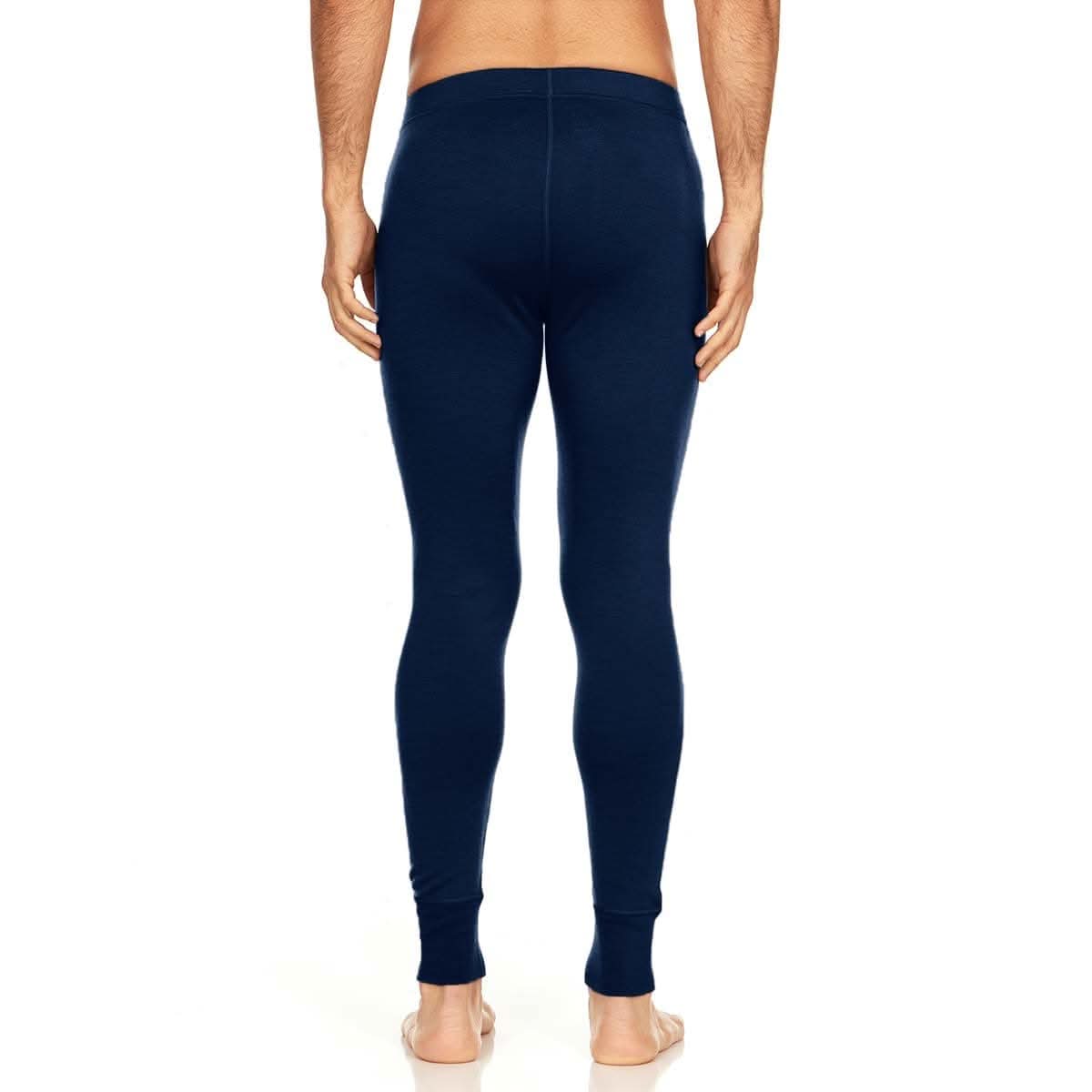 Midweight Men's Wool Bottom Thermal Base Layer -  100% Merino Wool