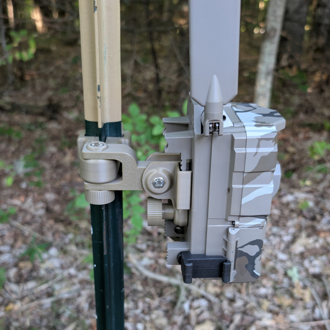 The ADK Edge 360 Rotating Tactacam T-Post Mount - The ADK APEX Mount