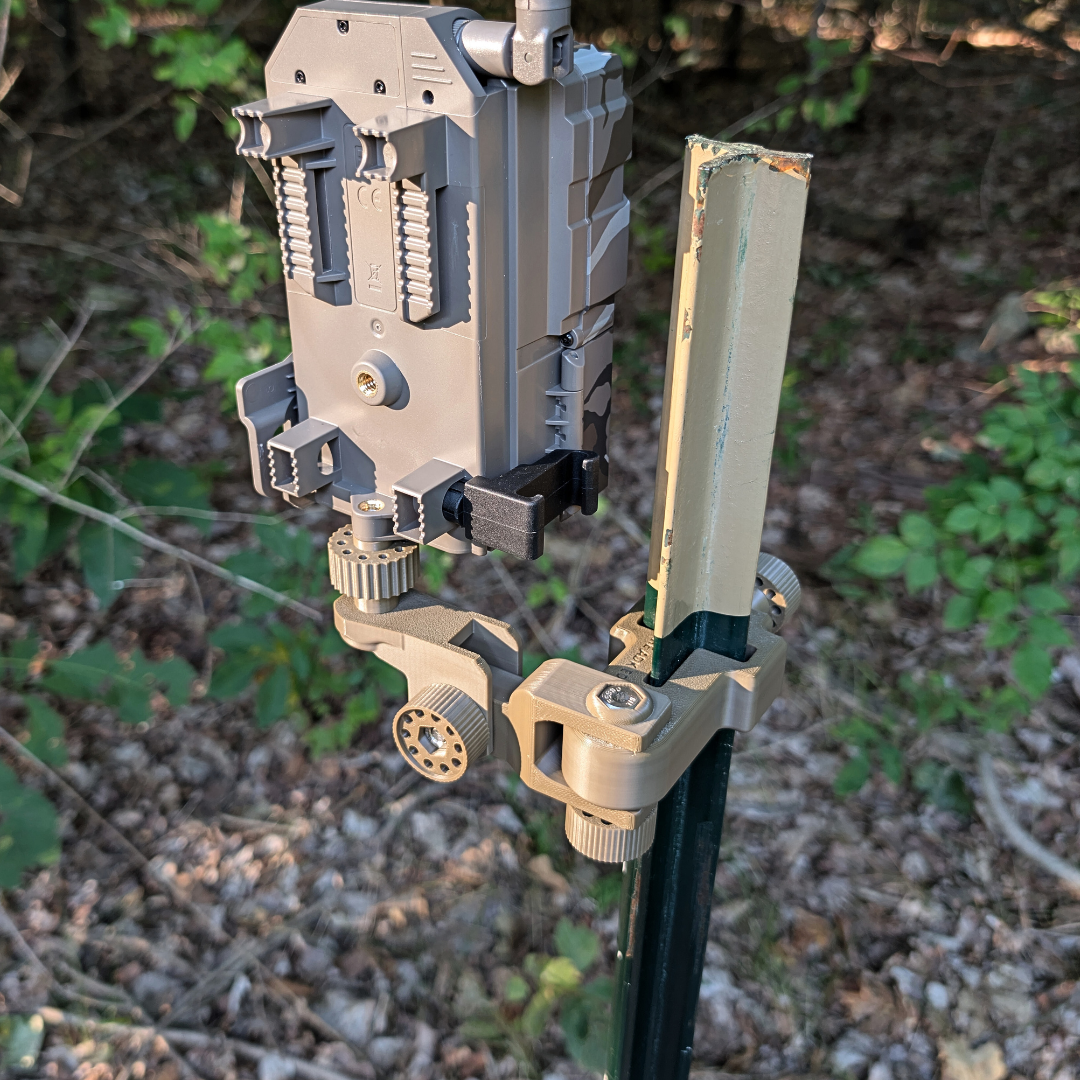 The ADK Edge 360 Rotating Universal T-Post Mount - The ADK APEX Mount