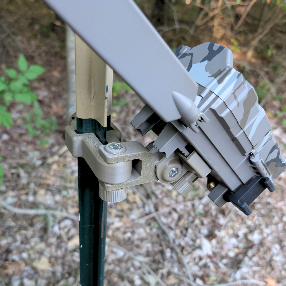 The ADK Edge 360 Rotating Tactacam T-Post Mount - The ADK APEX Mount