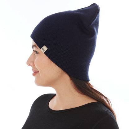 Heavyweight Knit Merino Wool Beanie | 100% Merino Wool