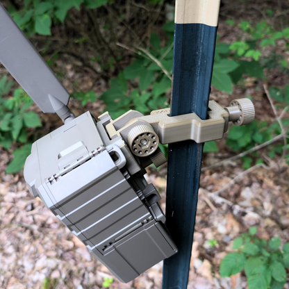 The ADK Edge T-Post Trail Camera Mount for Tactacam REVEAL X 4.0 | Pro 4.0