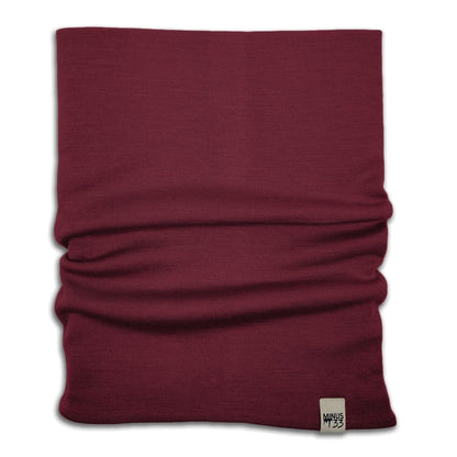 Midweight Wool Neck Gaiter - 100% Merino Wool