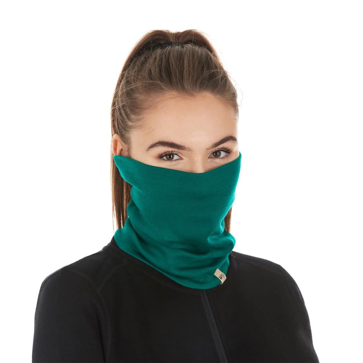 Midweight Wool Neck Gaiter - 100% Merino Wool