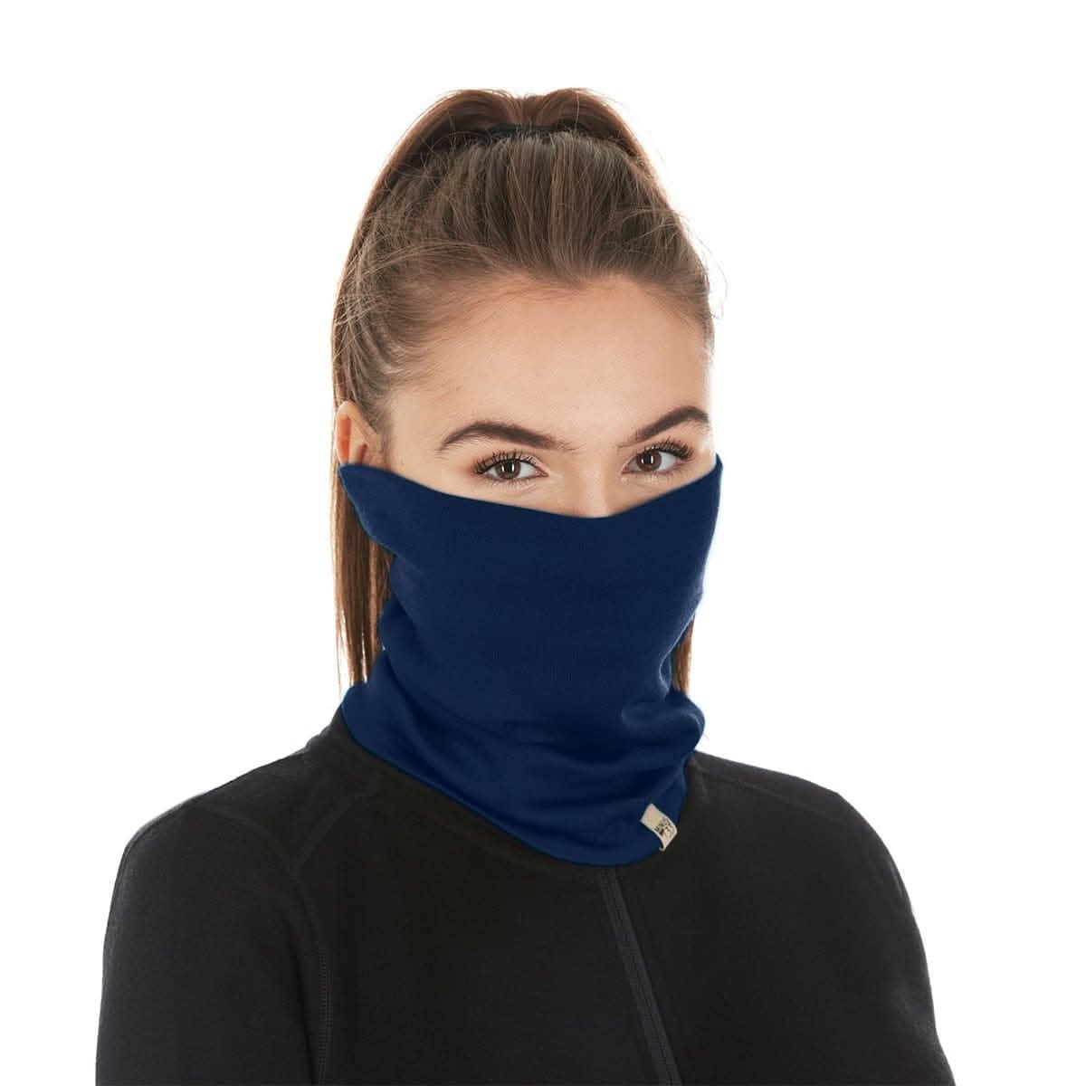 Midweight Wool Neck Gaiter - 100% Merino Wool