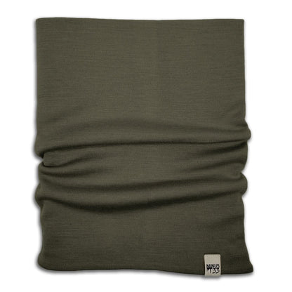 Midweight Wool Neck Gaiter - 100% Merino Wool