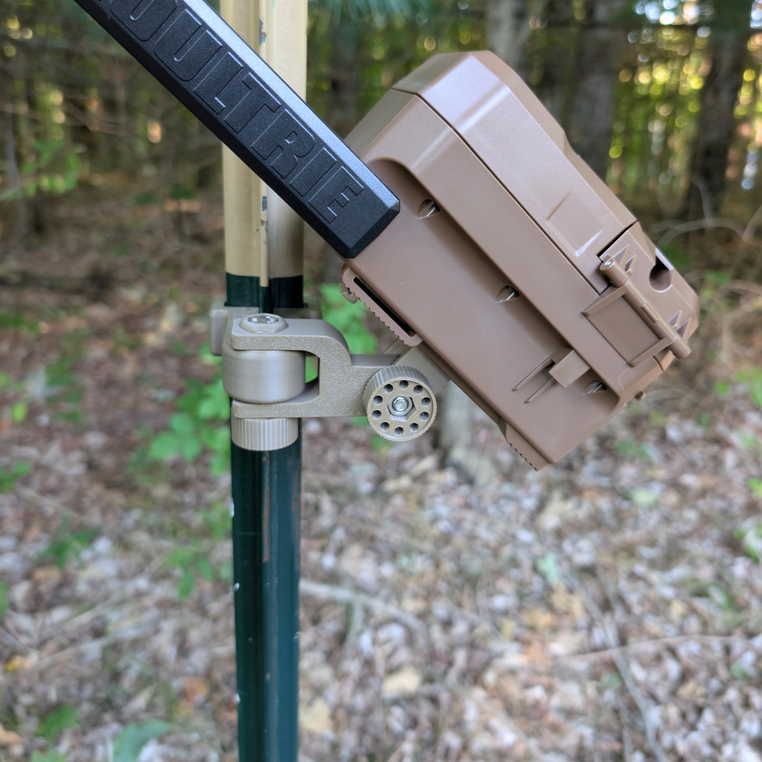 The ADK Edge 360 Rotating Moultrie Edge T-Post Mount - The ADK APEX Mount