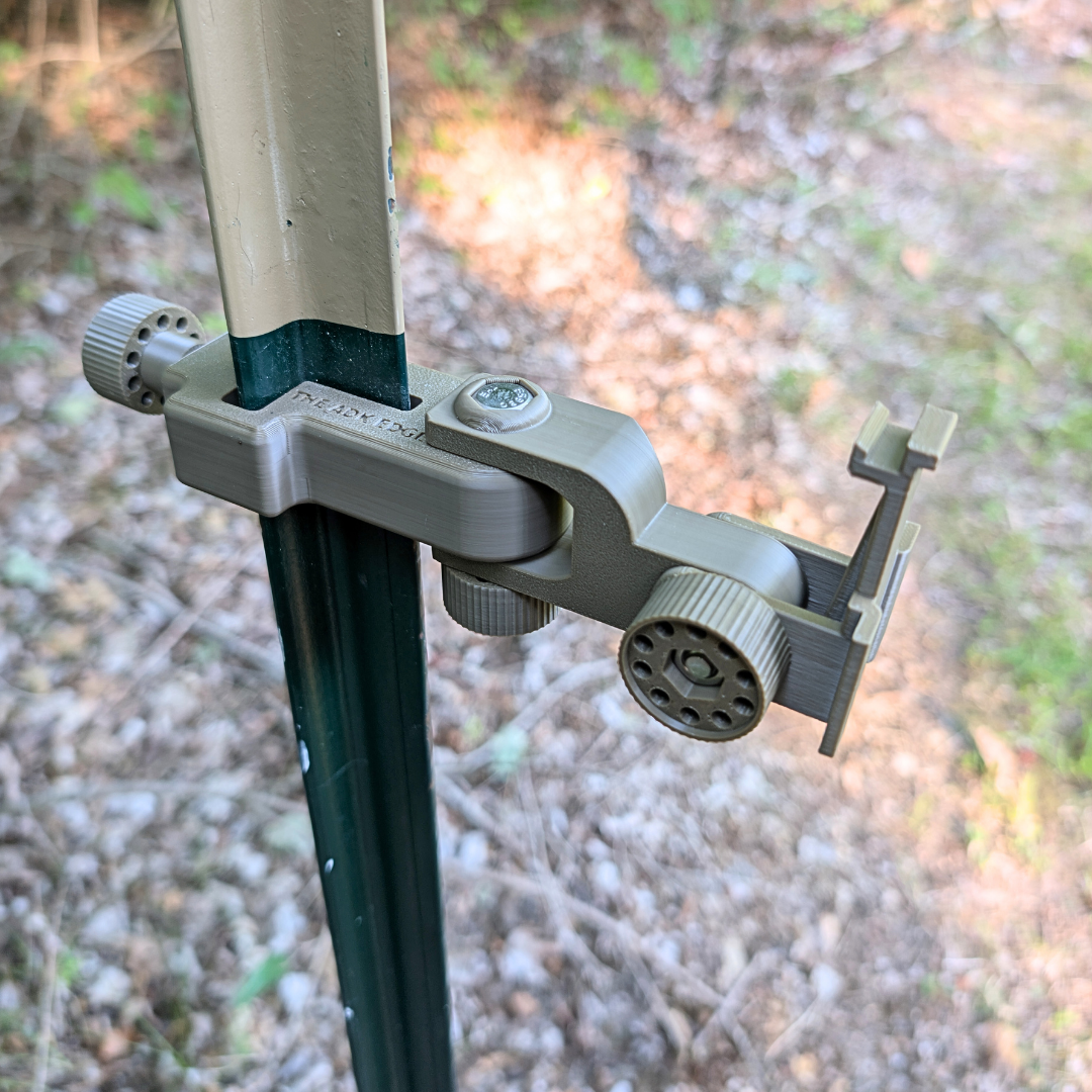The ADK Edge 360 Rotating Moultrie Edge T-Post Mount - The ADK APEX Mount
