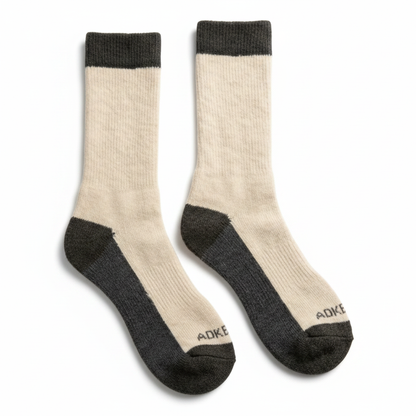 Alpaca Wool Socks – White Background