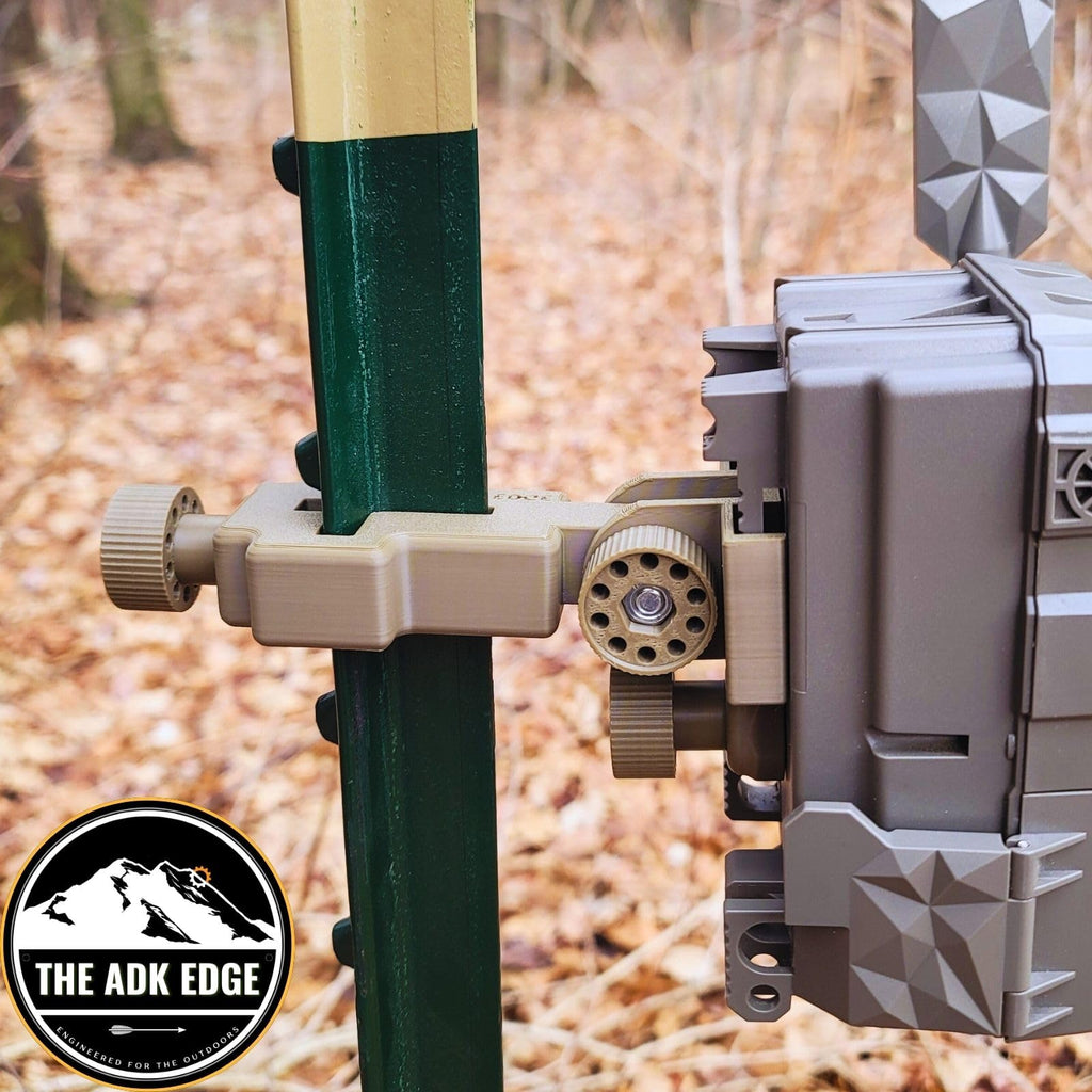 The ADK Edge T-Post Trail Camera Mount for Tactacam Reveal 2.0 and 3.0